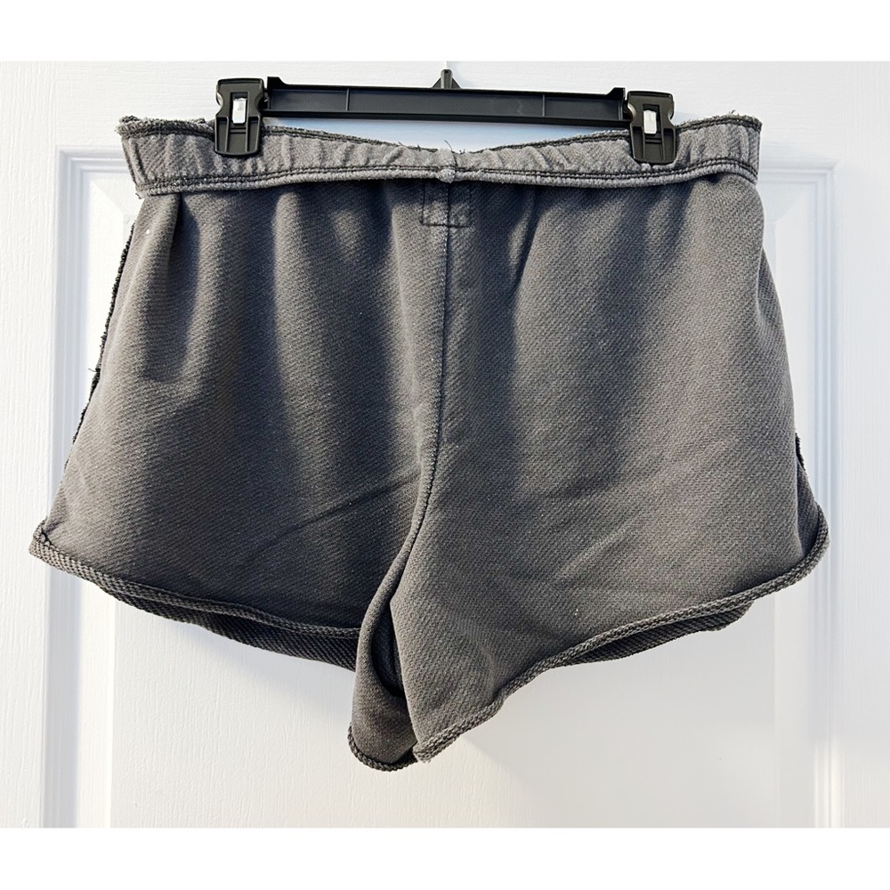 Aerie Gray Pajama Shorts - Picture 2 of 3